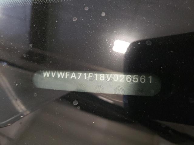 WVWFA71F18V026561 - 2008 VOLKSWAGEN EOS LUX 黑色 照片 12