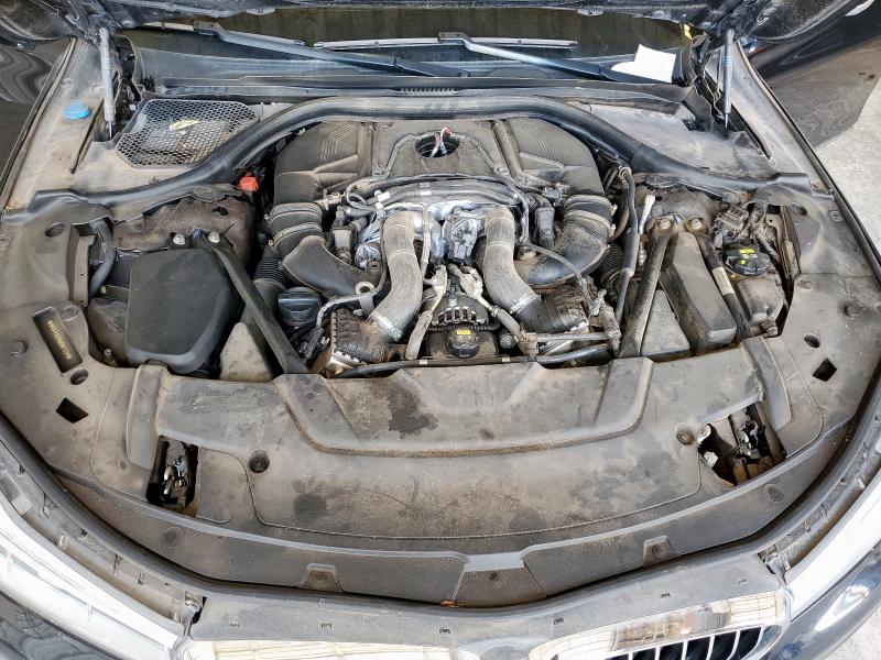 WBA7F0C55HGM21314 - 2017 BMW 750 I BLUE photo 11