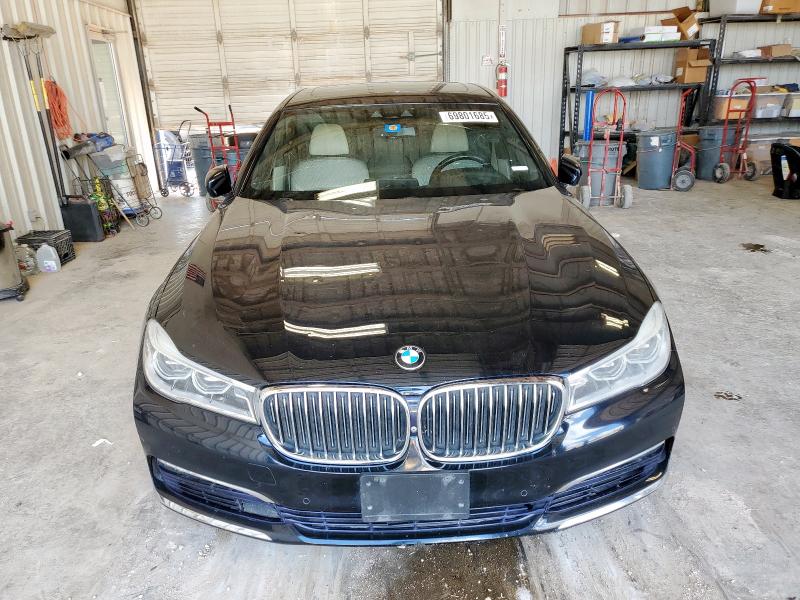 WBA7F0C55HGM21314 - 2017 BMW 750 I BLUE photo 5