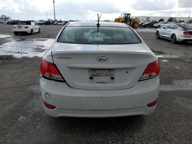 KMHCT4AE9HU364049 - 2017 HYUNDAI ACCENT SE WHITE photo 6