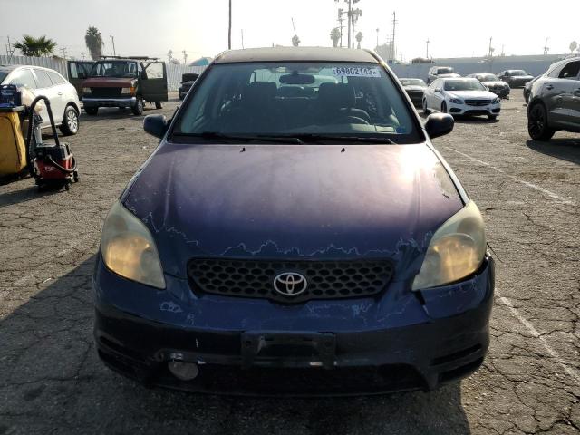 2T1KR32E44C240379 - 2004 TOYOTA COROLLA MA XR BLUE photo 5