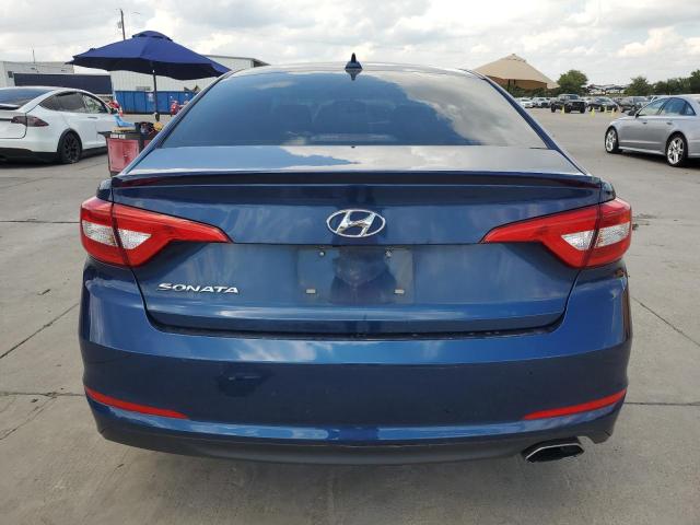 5NPE24AF4FH188382 - 2015 HYUNDAI SONATA SE BLUE photo 6