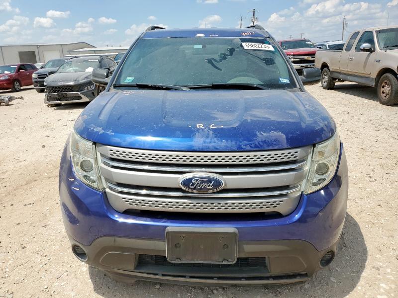 1FM5K7B80DGC94343 - 2013 FORD EXPLORER ლურჯი ფოტო 5
