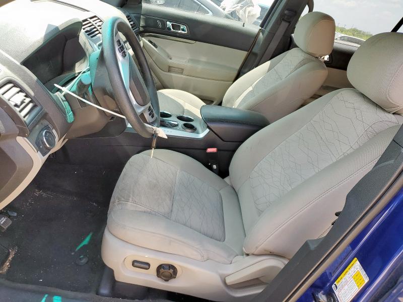 1FM5K7B80DGC94343 - 2013 FORD EXPLORER ლურჯი ფოტო 7