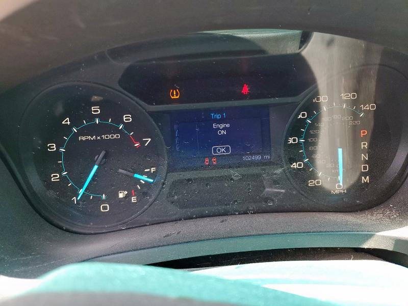 1FM5K7B80DGC94343 - 2013 FORD EXPLORER ლურჯი ფოტო 9