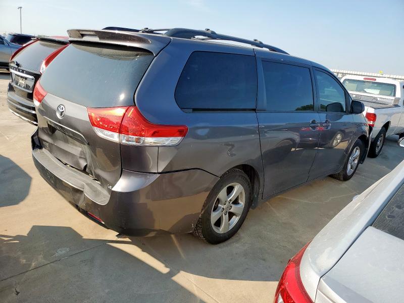5TDKK3DC7ES483077 - 2014 TOYOTA SIENNA LE GRAY photo 3