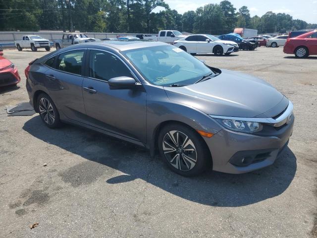 JHMFC1F72JX029972 - 2018 HONDA CIVIC EXL 灰色 照片 4