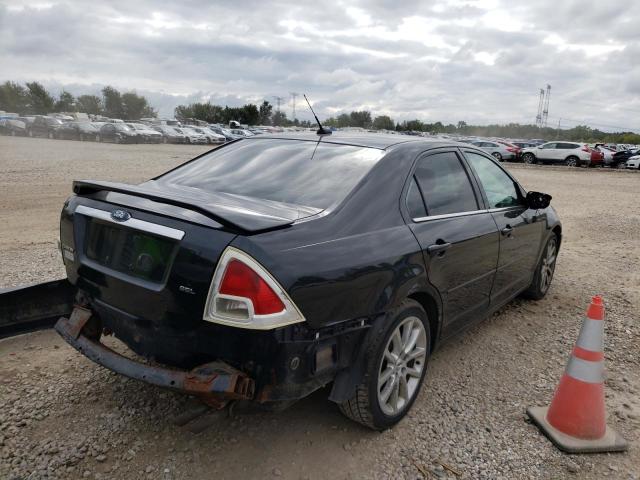 3FAHP08Z69R166642 - 2009 FORD FUSION SEL BLACK photo 3