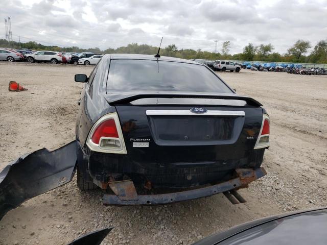 3FAHP08Z69R166642 - 2009 FORD FUSION SEL BLACK photo 6