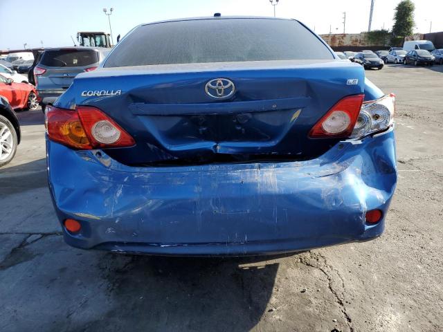 JTDBL40E59J021663 - 2009 TOYOTA COROLLA CR BASE BLUE photo 6