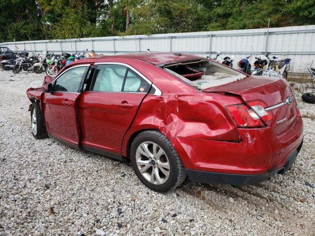 1FAHP2EWXCG134555 - 2012 FORD TAURUS SEL RED photo 2