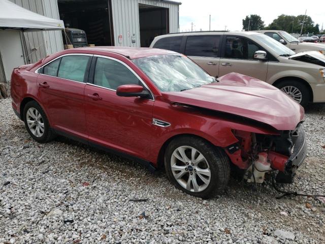 1FAHP2EWXCG134555 - 2012 FORD TAURUS SEL RED photo 4