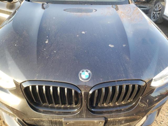 5UXTY5C06M9H77834 - 2021 BMW X3 XDRIVE30I BLACK photo 12