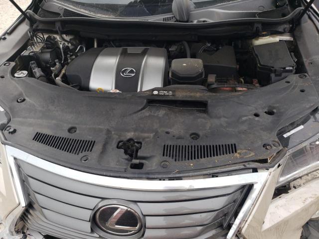 2T2BZMCA4JC158077 - 2018 LEXUS RX 350 BASE კრემისფერი ფოტო 12