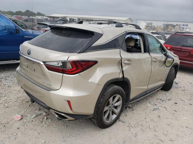 2T2BZMCA4JC158077 - 2018 LEXUS RX 350 BASE კრემისფერი ფოტო 3
