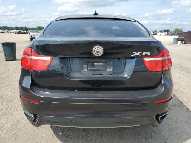 5UXFG83519LZ93224 - 2009 BMW X6 BLACK photo 6