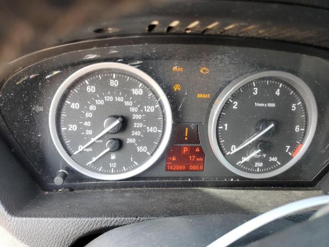 5UXFG83519LZ93224 - 2009 BMW X6 BLACK photo 9