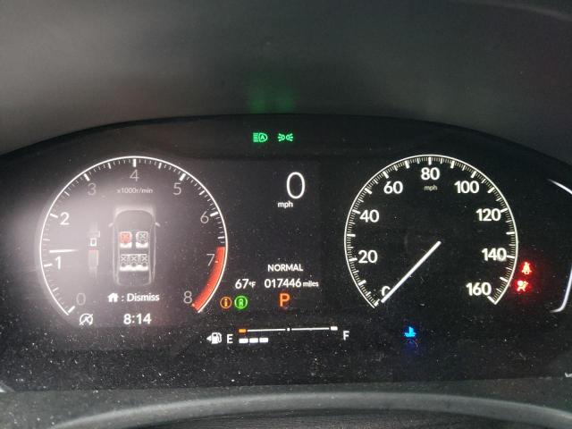 2HGFE2F58NH561125 - 2022 HONDA CIVIC SPORT შავი ფოტო 9