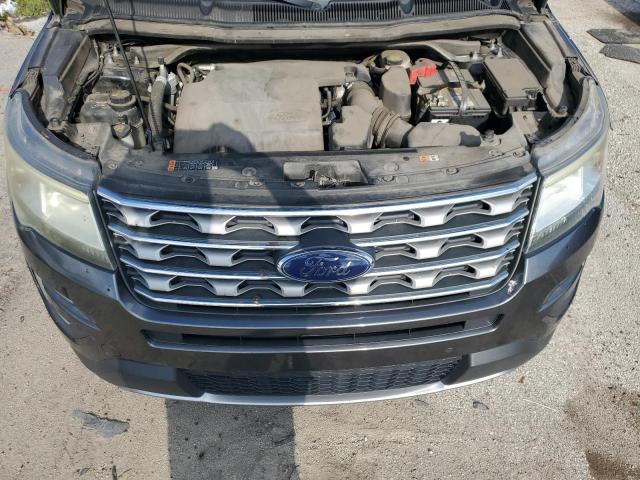 1FM5K8D80HGB82571 - 2017 FORD EXPLORER XLT GRAY photo 12