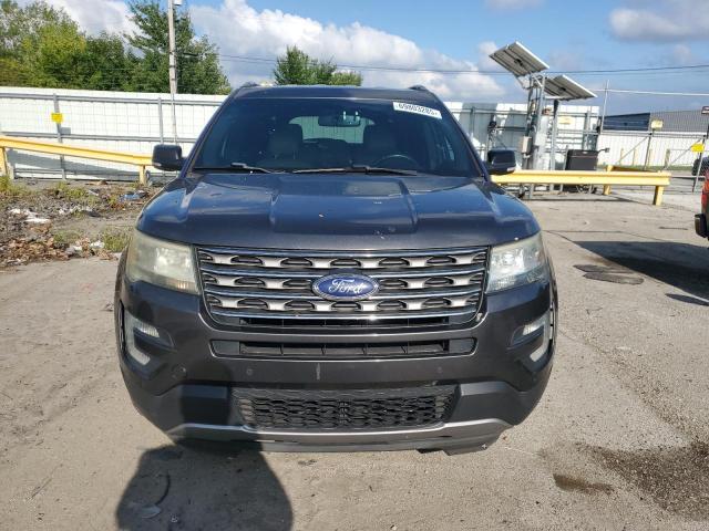 1FM5K8D80HGB82571 - 2017 FORD EXPLORER XLT GRAY photo 5