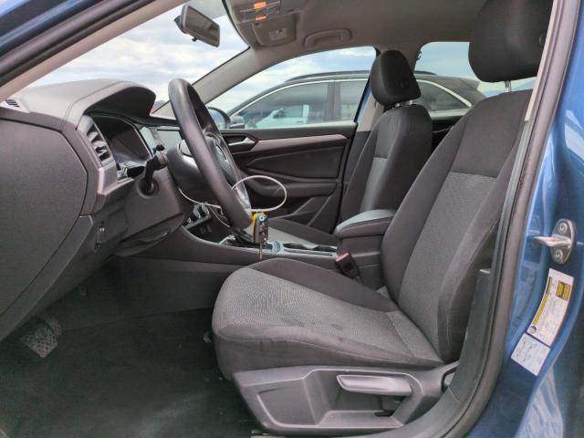 3VWCB7BU1KM153256 - 2019 VOLKSWAGEN JETTA S BLUE photo 7