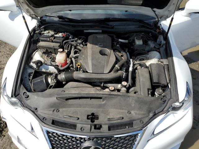 JTHBA1D25G5032073 - 2016 LEXUS IS 200T WHITE photo 11