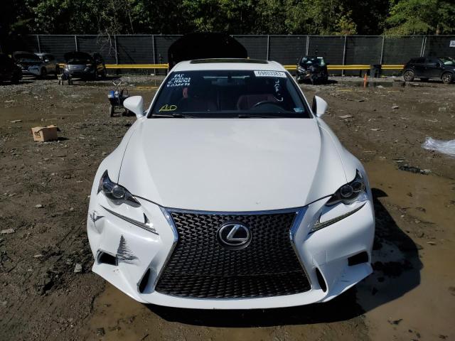 JTHBA1D25G5032073 - 2016 LEXUS IS 200T WHITE photo 5