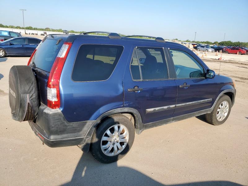 JHLRD78855C002429 - 2005 HONDA CR-V EX BLUE photo 3