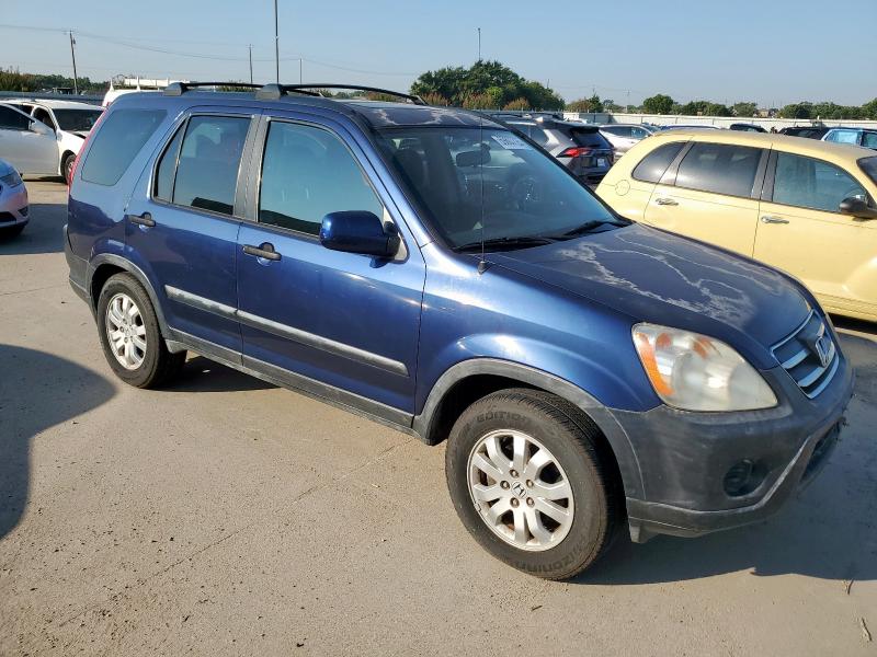 JHLRD78855C002429 - 2005 HONDA CR-V EX BLUE photo 4