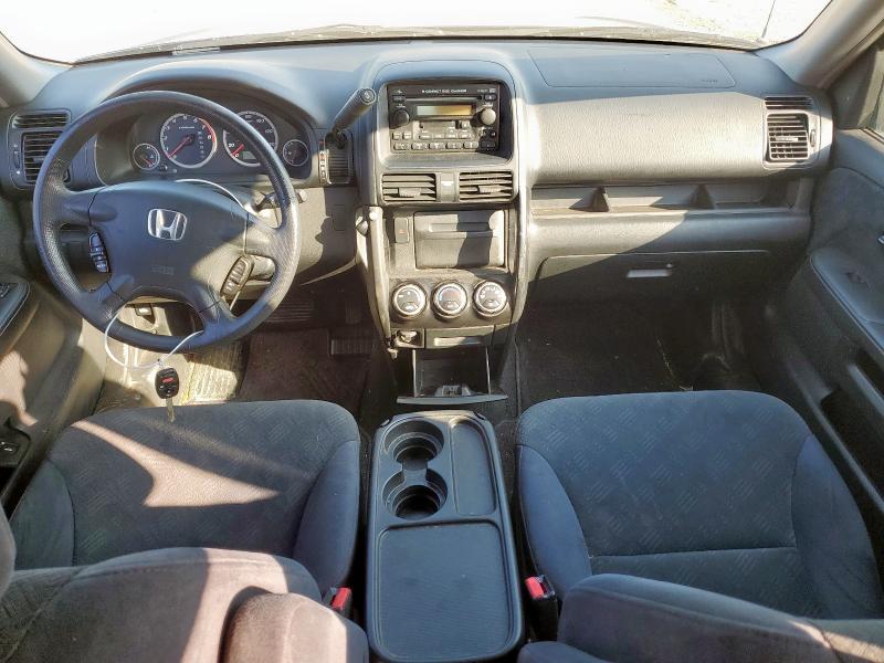 JHLRD78855C002429 - 2005 HONDA CR-V EX BLUE photo 8