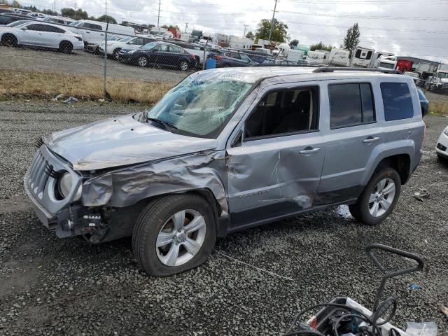 1C4NJRFB6HD175017 - 2017 JEEP PATRIOT LATITUDE GRAY photo 1