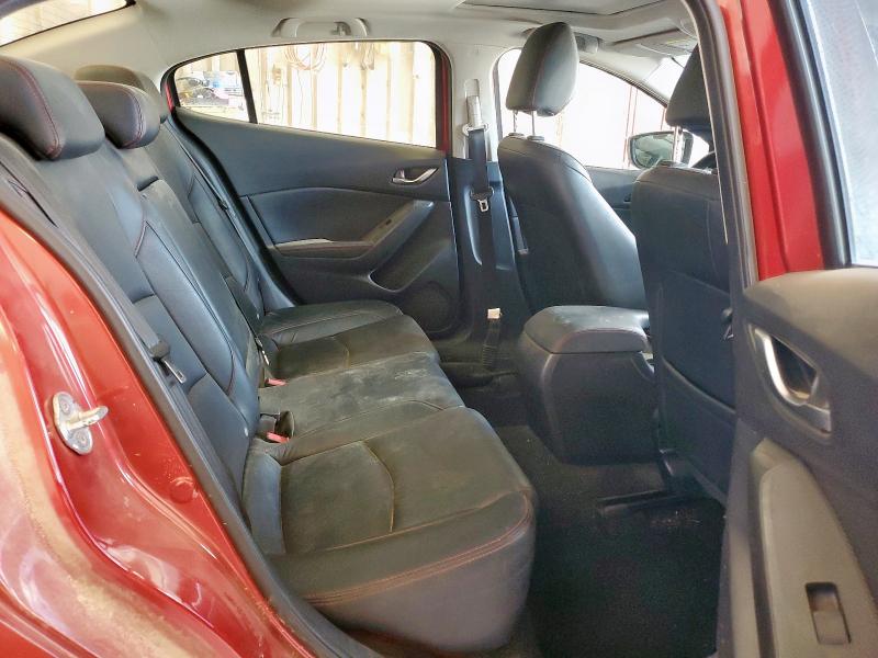 JM1BM1X38G1291046 - 2016 MAZDA 3 GRAND TOURING RED photo 10