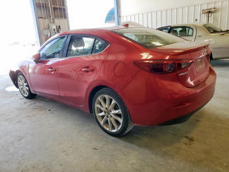 JM1BM1X38G1291046 - 2016 MAZDA 3 GRAND TOURING RED photo 2