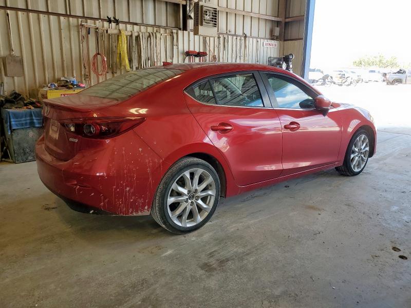 JM1BM1X38G1291046 - 2016 MAZDA 3 GRAND TOURING RED photo 3