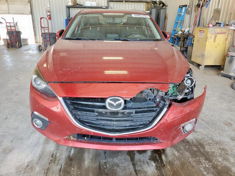 JM1BM1X38G1291046 - 2016 MAZDA 3 GRAND TOURING RED photo 5