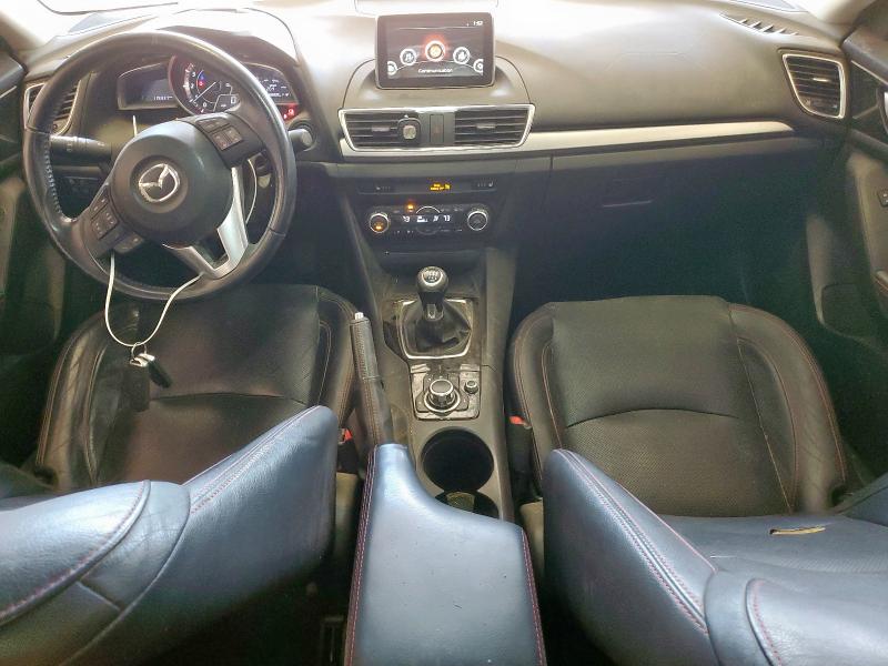 JM1BM1X38G1291046 - 2016 MAZDA 3 GRAND TOURING RED photo 8