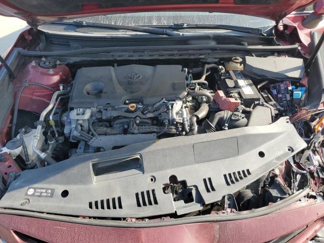 4T1B11HK7JU664030 - 2018 TOYOTA CAMRY L RED photo 11