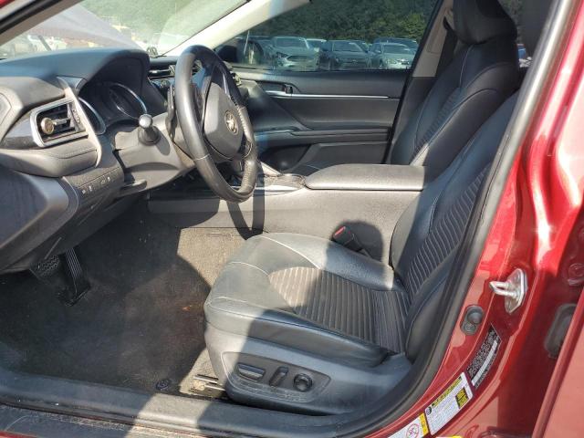 4T1B11HK7JU664030 - 2018 TOYOTA CAMRY L RED photo 7