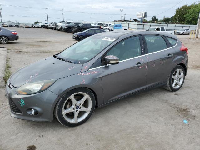 1FADP3N22DL234174 - 2013 FORD FOCUS TITANIUM GRAY photo 1