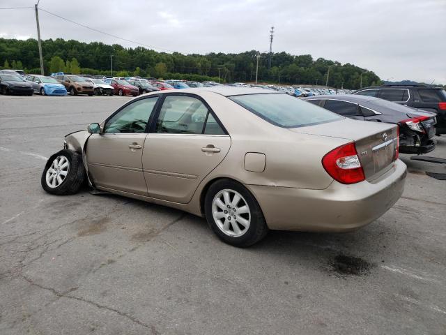 4T1BF30K02U513315 - 2002 TOYOTA CAMRY LE GOLD photo 2