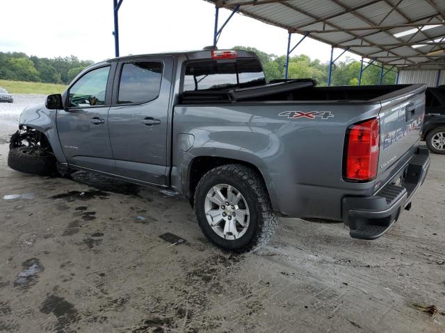 1GCGTCEN4M1208362 - 2021 CHEVROLET COLORADO LT GRAY photo 2