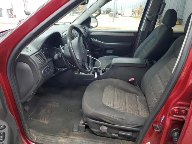 1FMZU73K04ZB20878 - 2004 FORD EXPLORER XLT BURGUNDY photo 7