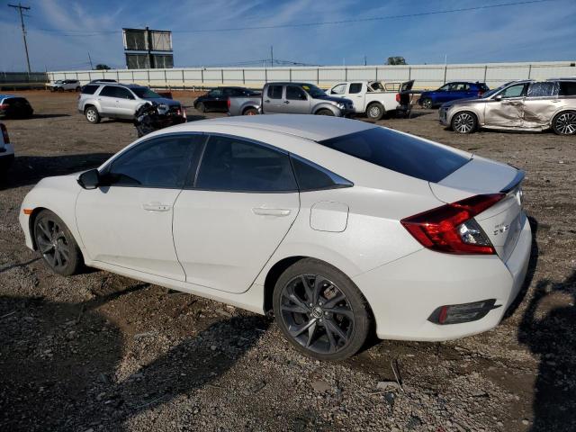 2HGFC2F85KH511309 - 2019 HONDA CIVIC SPORT WHITE photo 2