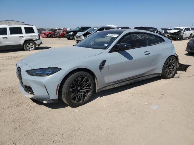 WBS43AZ04RCN24029 - 2024 BMW M4 COMPETITION GRAY photo 1