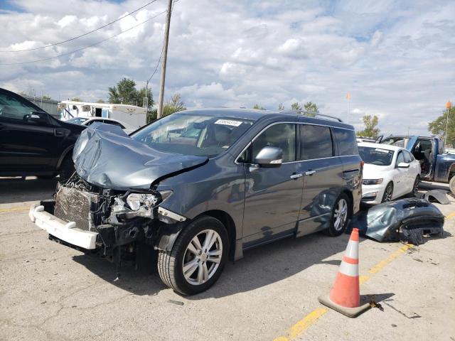 JN8AE2KP3C9050097 - 2012 NISSAN QUEST S BLUE photo 1