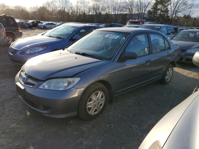 1HGES16325L015873 - 2005 HONDA CIVIC DX VP Grau Foto 1