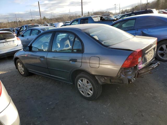 1HGES16325L015873 - 2005 HONDA CIVIC DX VP Grau Foto 2