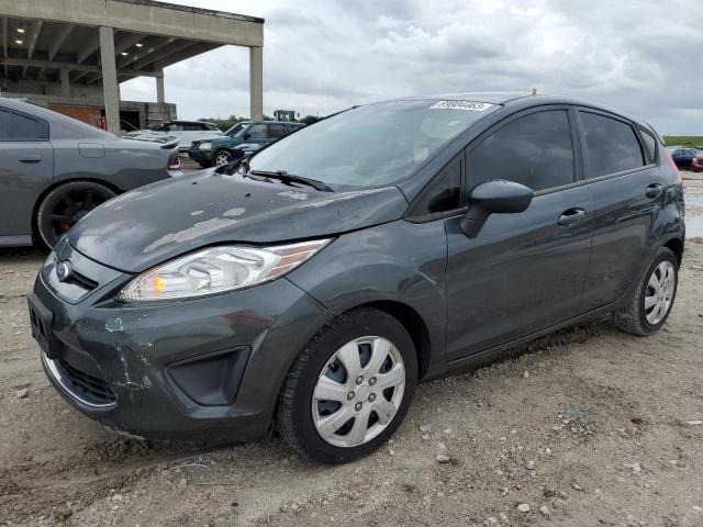 3FADP4EJ2BM127201 - 2011 FORD FIESTA SE GRAY photo 1