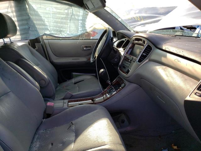 JTEEW21A160006658 - 2006 TOYOTA HIGHLANDER HYBRID BLUE photo 7