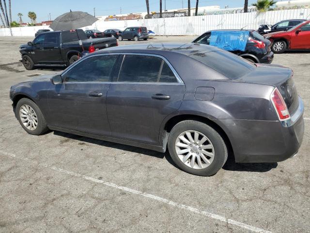 2C3CCAAGXDH707957 - 2013 CHRYSLER 300 GRAY photo 2